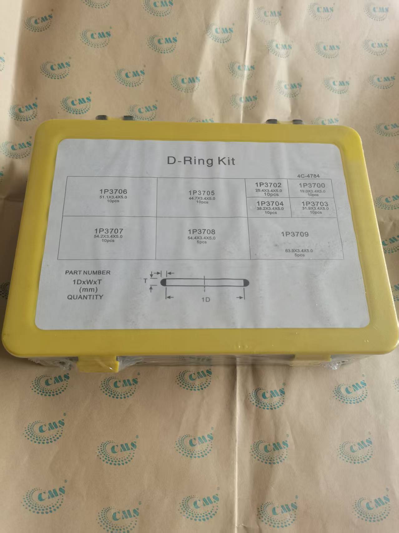 O-RING TLXDX  GIANT KIT  D-RING  BOX  